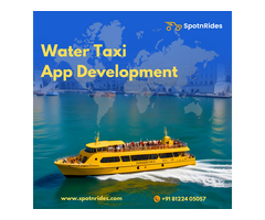 Water Taxi Booking and Rental App