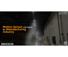 Motion Sensor LED Lights for Manufacturing Industry